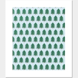 Pine Tree Forest Posters and Art